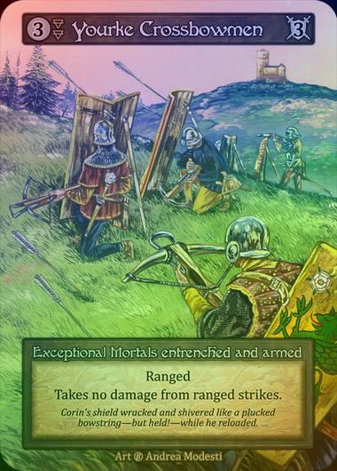 【FOIL】[Earth] Yourke Crossbowmen [beta-Exceptional]